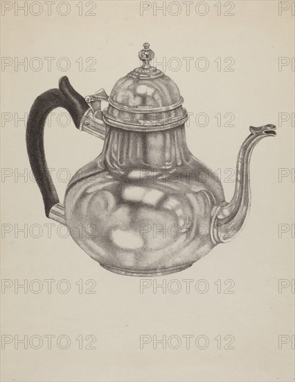 Silver Teapot, 1935/1942.