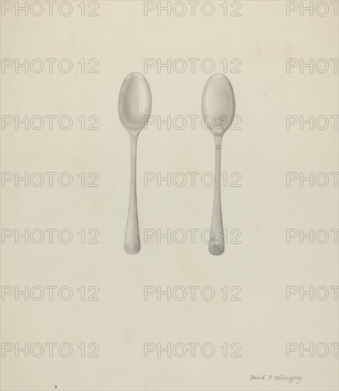 Silver Teaspoon, c. 1936.