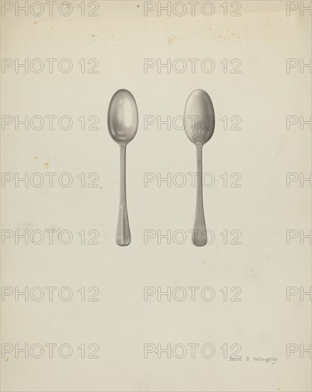 Silver Teaspoon, c. 1937.