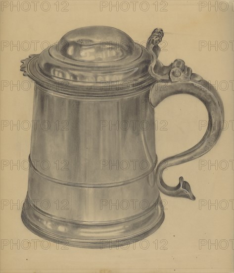 Pewter Tankard, 1935/1942.