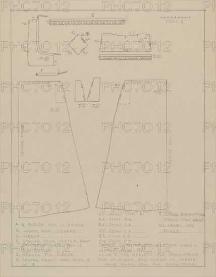 Shift: pattern, 1935/1942.