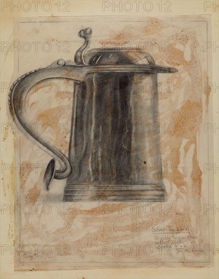 Silver Tankard, 1935/1942.