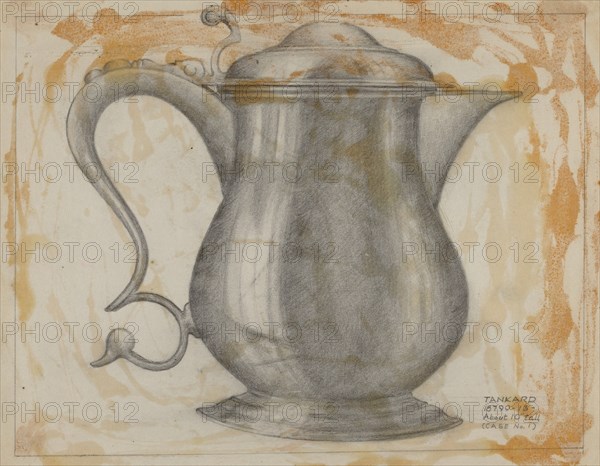 Silver Tankard, 1935/1942.