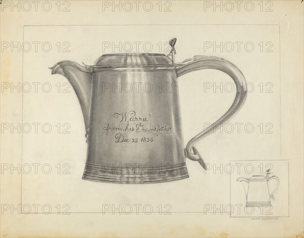 Silver Tankard, 1935/1942.