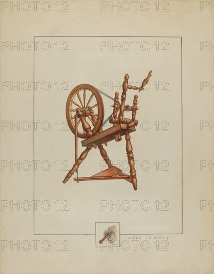 Spinning Wheel, 1935/1942.