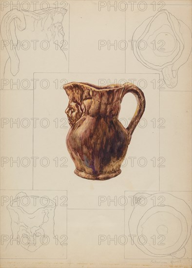 Toby Pottery Jug, c. 1938.