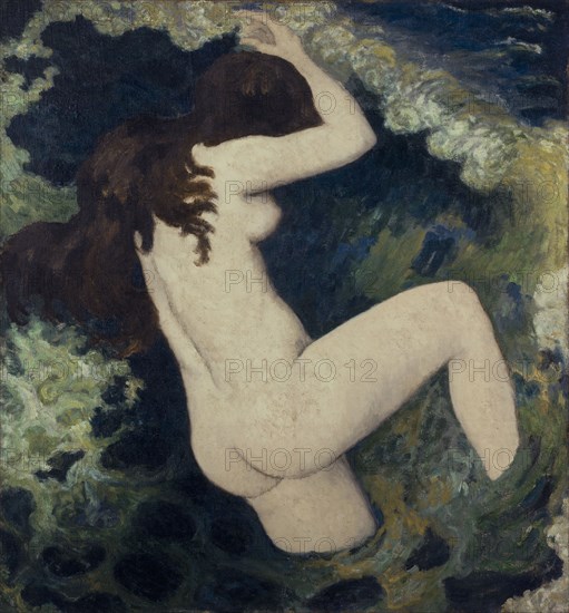 La vague, c.1898. The wave.