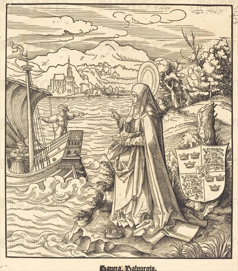 Saint Walpurgis, 1516/1518.