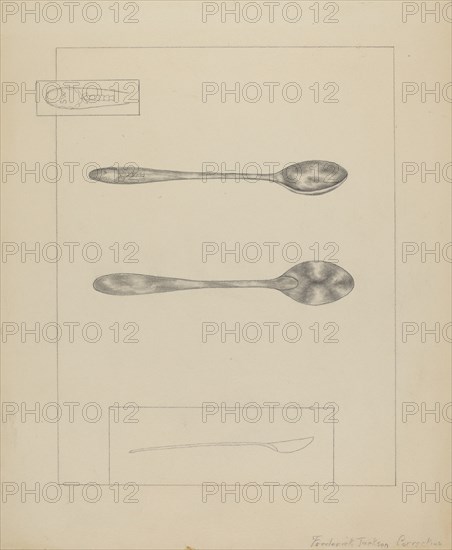 Silver Teaspoon, 1935/1942.