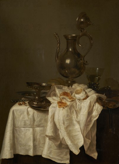 Still life with ewer, 1643.