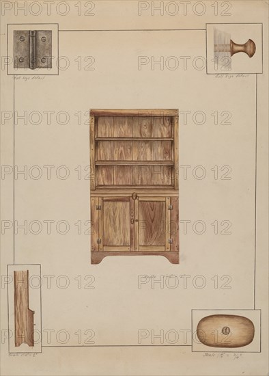 Tewer or Cupboard, c. 1938.