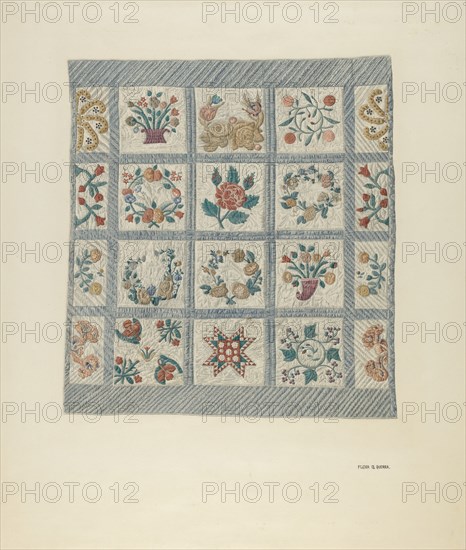 Friendship Quilt, 1935/1942.