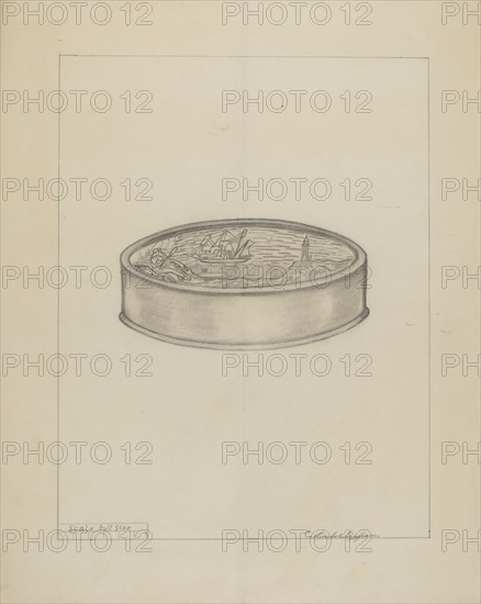 Silver Snuff Box, 1935/1942.