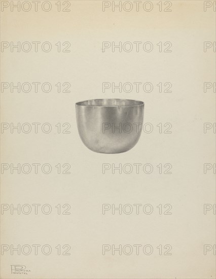 Silver Tumbler Cup, c. 1938.