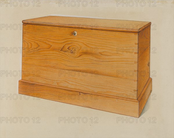 Small Shaker Chest, c. 1937.