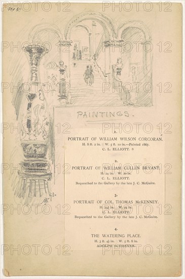 Study for "Paintings", 1890.