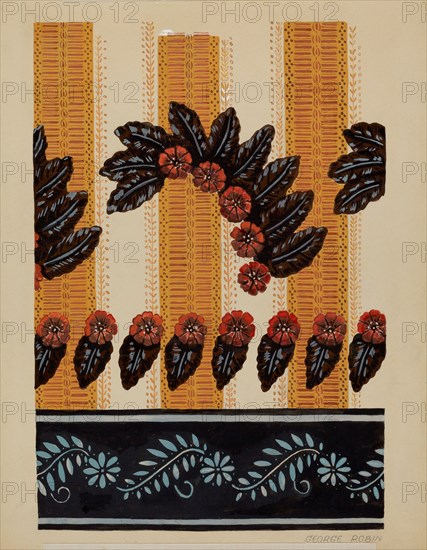 Wallpaper Border, 1935/1942.