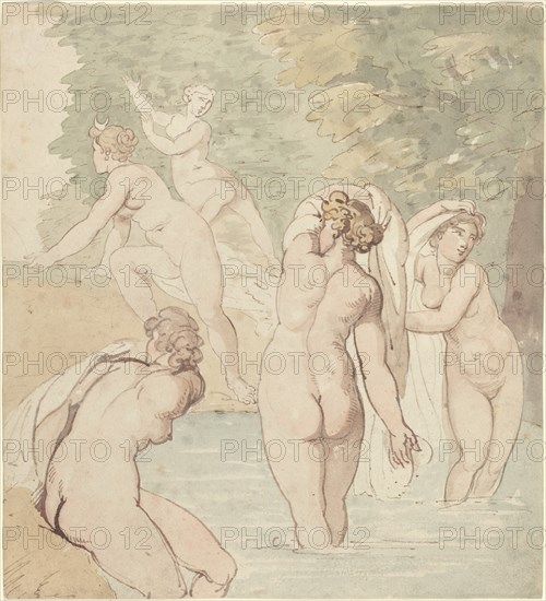 Diana and Her Nymphs Bathing.