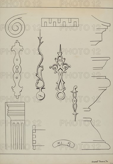 Grandfather's Clock, c. 1936.