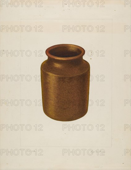 Small Earthen Jar, 1935/1942.