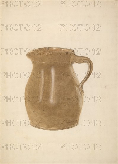 Stoneware Pitcher, 1935/1942.