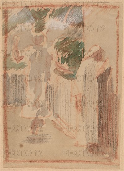 Study for a Panel, 1890/1897.