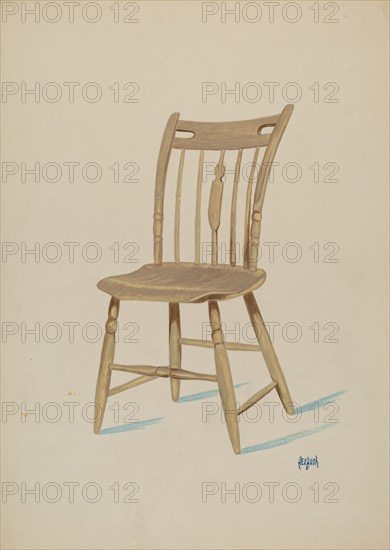 Early American Chair, c. 1936.