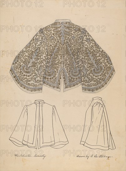 Embroidered Jacket, 1935/1942.