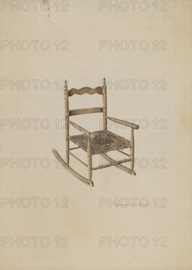 Child's Rocking Chair, c. 1939.