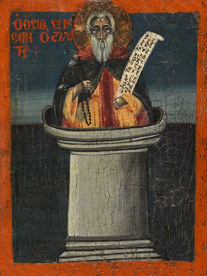 Saint Simeon the Stylite, 1807.