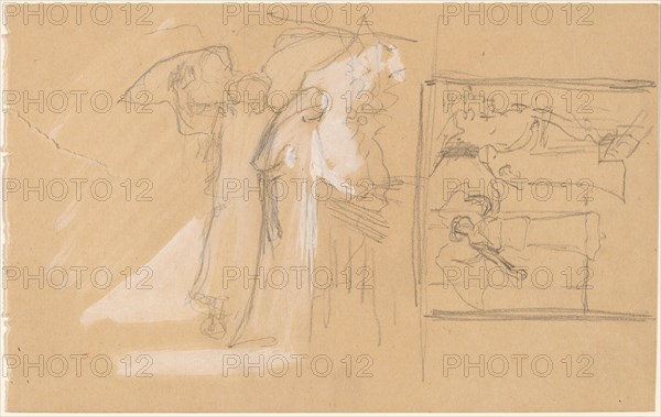 Studies for a Panel, 1890/1897.