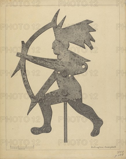 Weather Vane (Indian), c. 1936.