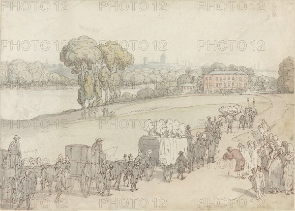 A Funeral Procession, 1805/1810.