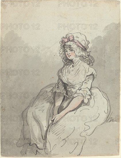 A Young English Beauty, c. 1790.
