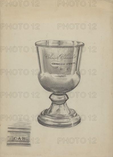 Silver Communion Cup, 1935/1942.