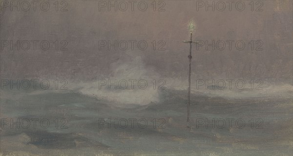 Cross and wave, Brittany, c.1905.