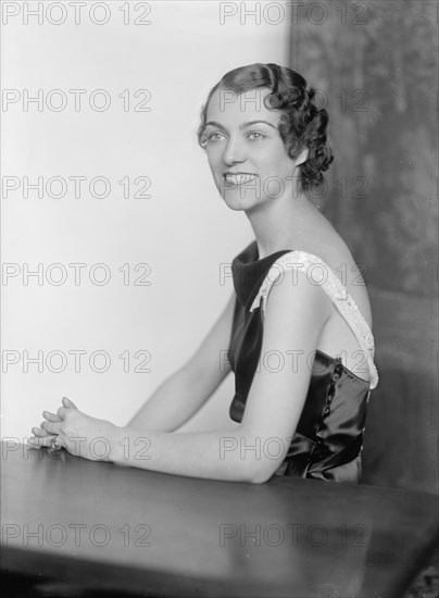 Mrs W.C. Bullock, Portrait, 1933.