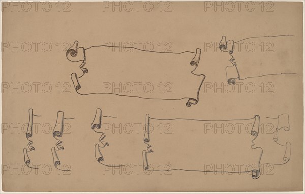 Sketches for a Scroll, 1890/1897.