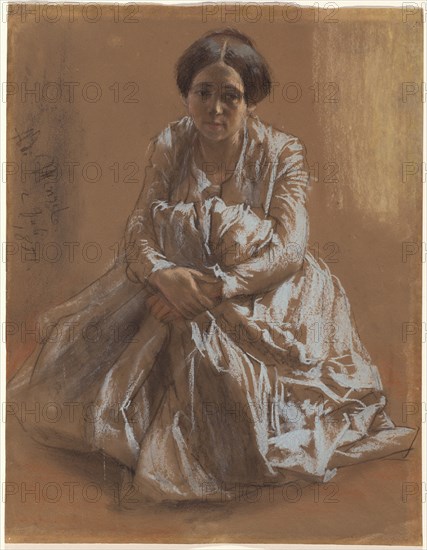 The Artist's Sister Emilie, 1851.
