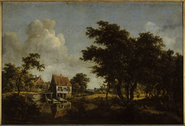 Windmills, between 1664 and 1668.