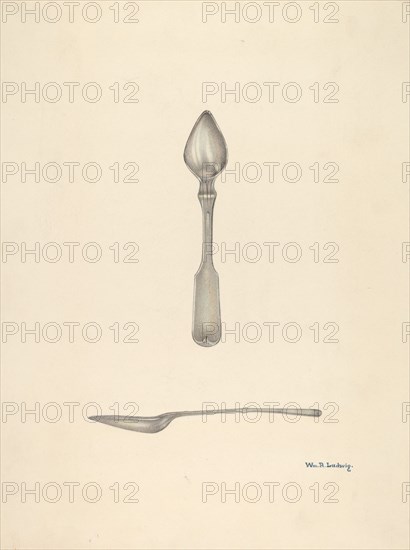 Bishop Hill: Small Spoon, c. 1936.