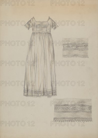 Infant's Baptismal Dress, c. 1938.