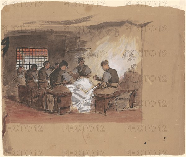 Sail Makers [recto], c. 1870-1900.