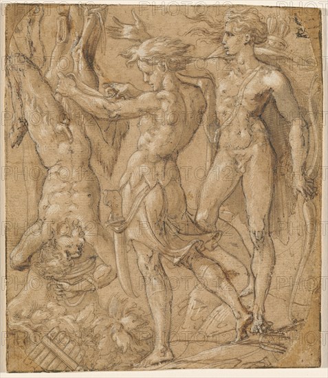 The Flaying of Marsyas, 1526/1530.