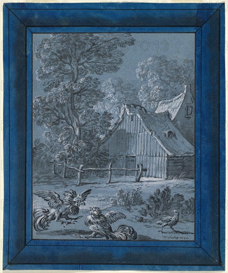 The Partridge and the Cocks, 1732.