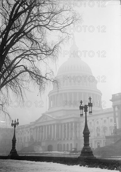 U.S. Capitol, 1917. Washington DC.