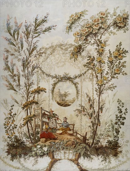 Chinoiserie, between 1765 and 1767.