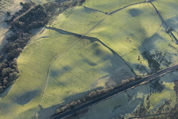 Throp Roman fortlet, Cumbria, 2017.