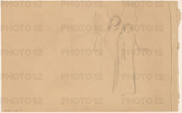 Study of Figures [verso], 1890/1897.