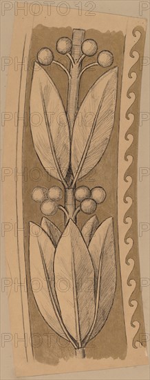 Study for a Border Design, 1890/1897.